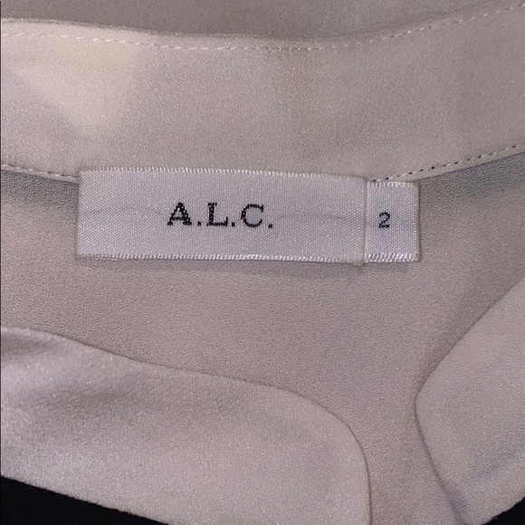 A.L.C. “Ivy” tie neck blouse 2 - Picture 4 of 5